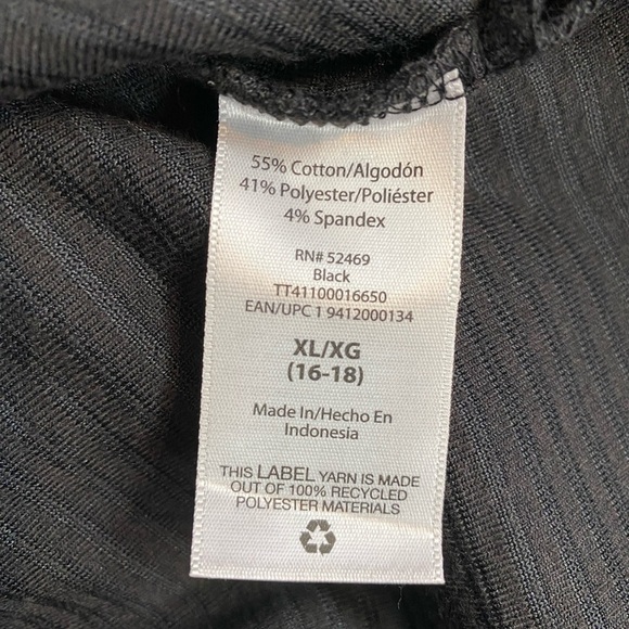 NWT  TIME And TRU Women's XL Oversized Corduroy Mock Neck Top Sweater Pullover - Picture 3 of 4